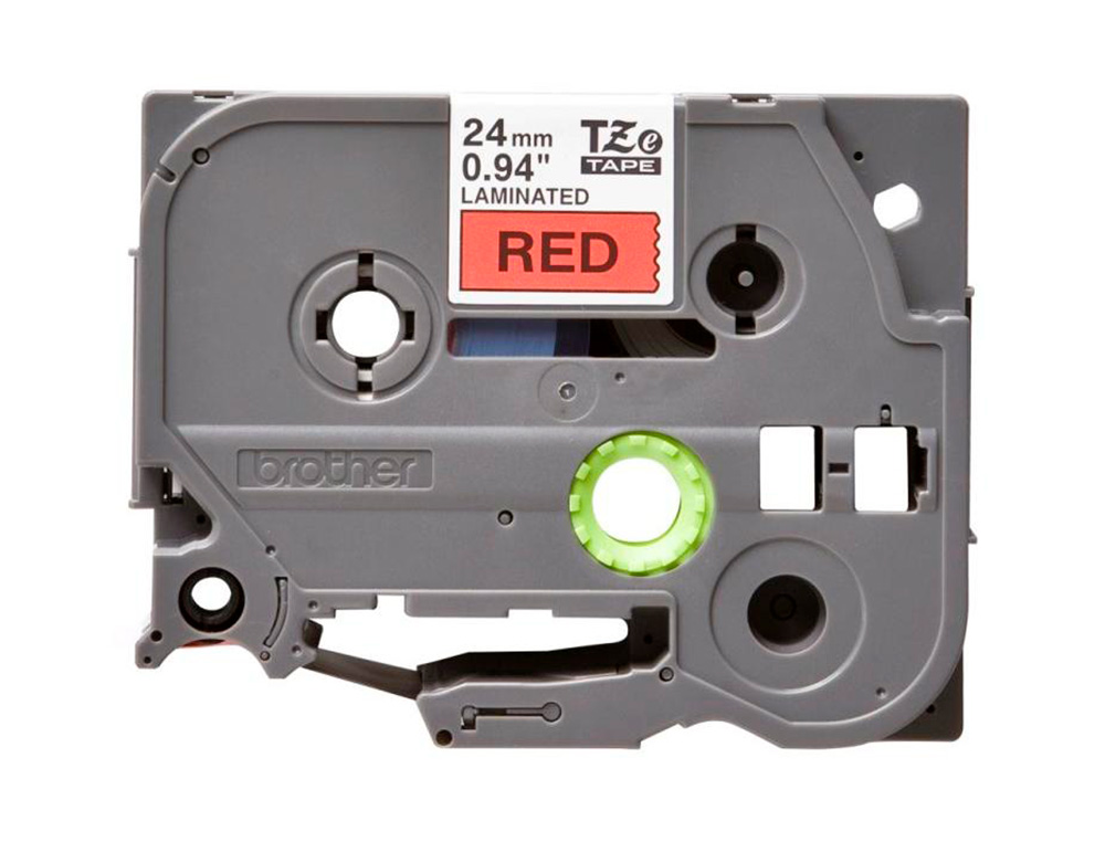 RUBANá BROTHER P-TOUCH TZE451 24 MM NOIR/ROUGEá
