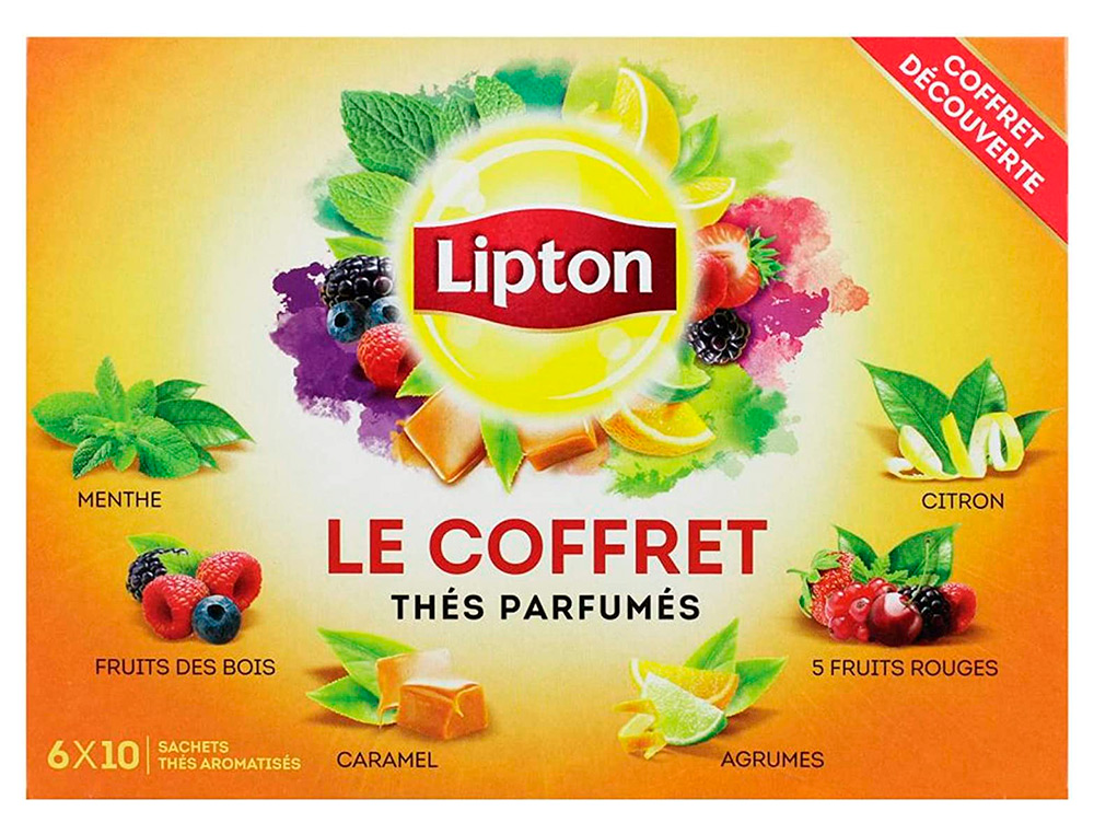 COFFRET THE LIPTON A PARTAGER X60