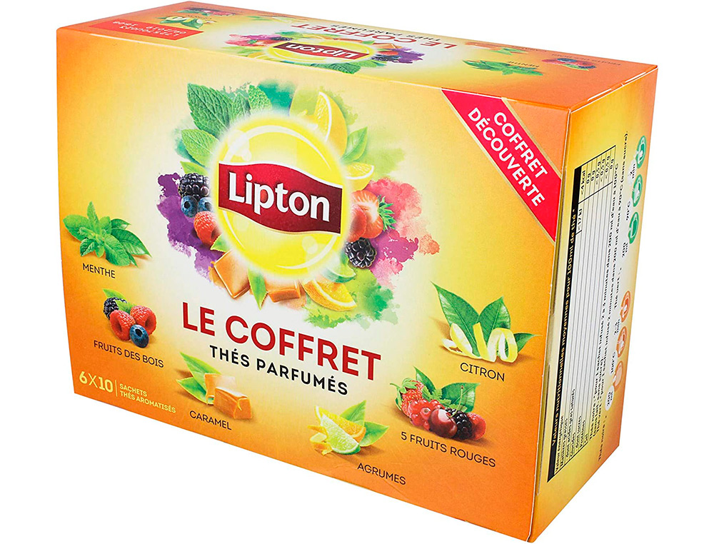 COFFRET THE LIPTON A PARTAGER X60