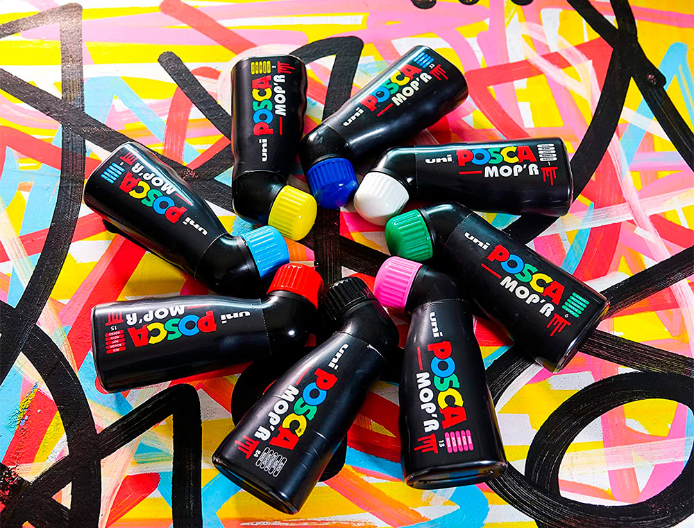 MARQUEUR POSCA PEINTURE POINTE RONDE COLORIS BLANC
