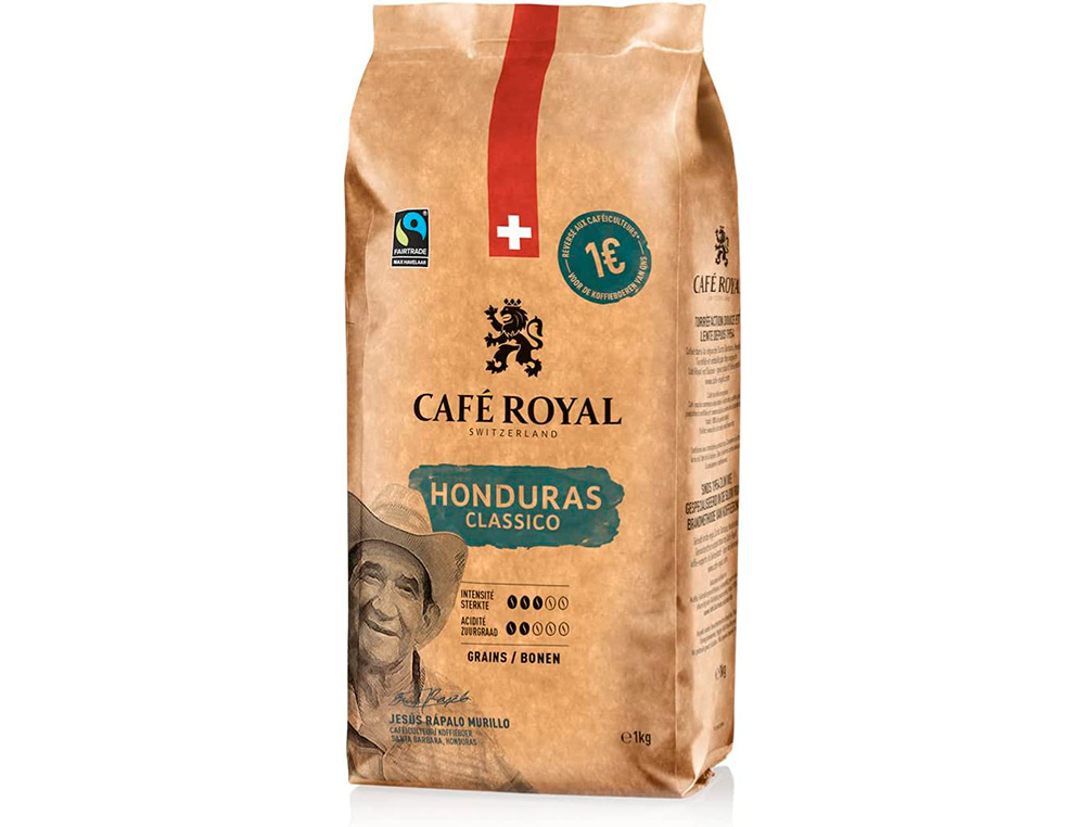 CAFE ROYAL HONDURAS INTENSO SACHET EN GRAIN 1 KG