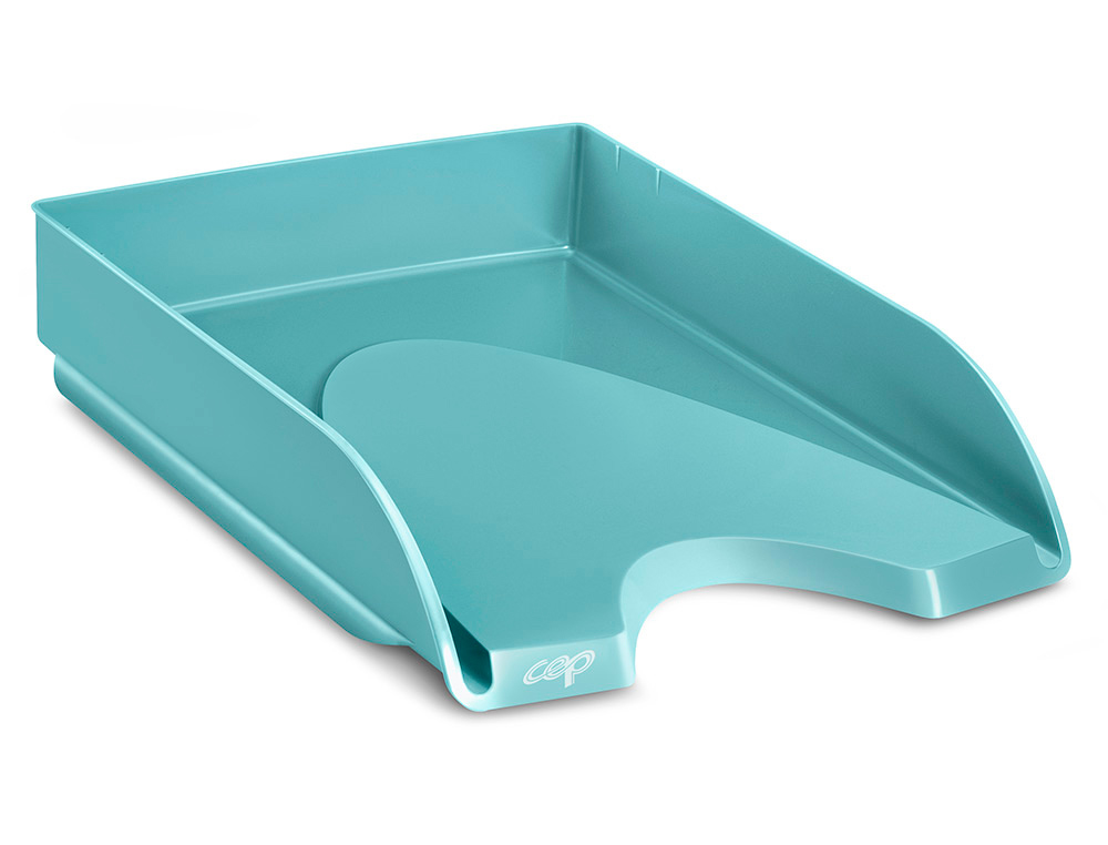 CORBEILLE   COURRIER CEP RIVIERA POLYSTYRENE ANTICHOC  SUPERPOSABLE VERTICALE /      ESCALIER 348X257X66MM VERT