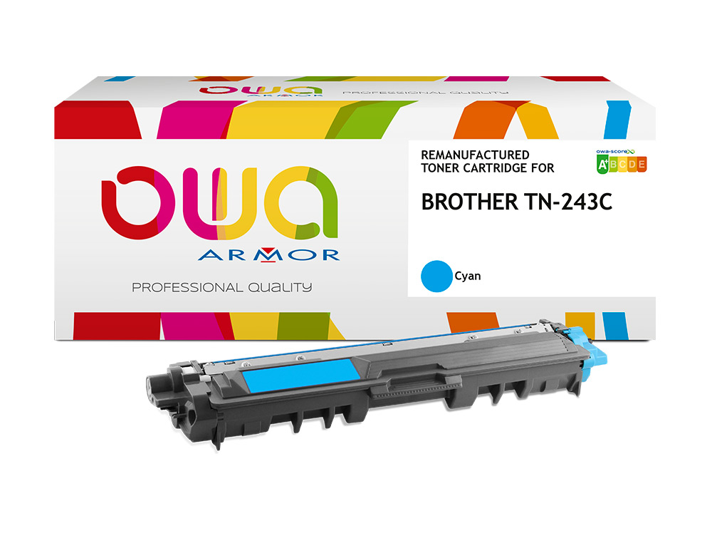 TONER Q-CONNECT COMPATIBLE BROTHER TN243C HL-L 3210/30/70 DCP-L 3510/50 MFC-L 3730/50/70 1000P CYAN