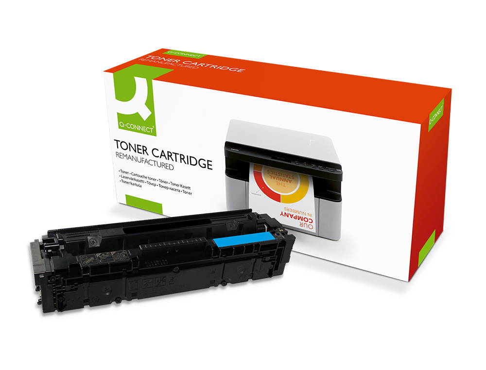 TONER Q-CONNECT COMPATIBLE 54H CANON I-SENSYS LBP621/623 2300P CYAN