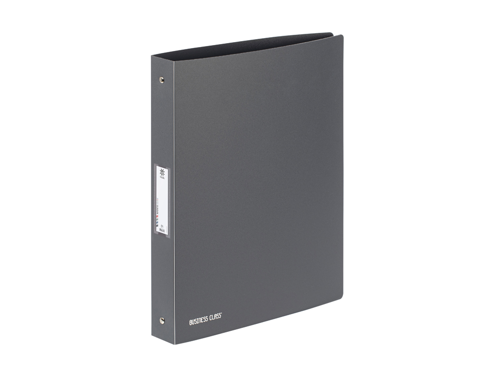 CLASSEUR VIQUEL BUSINESS CLASS POLYPROPYLENE SOUPLE A4 MAXI DOS 4CM 4 ANNEAUX COLORIS ALEATOIRE