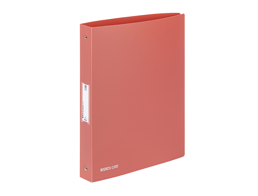 CLASSEUR VIQUEL BUSINESS CLASS POLYPROPYLENE SOUPLE A4 MAXI DOS 4CM 4 ANNEAUX COLORIS ALEATOIRE