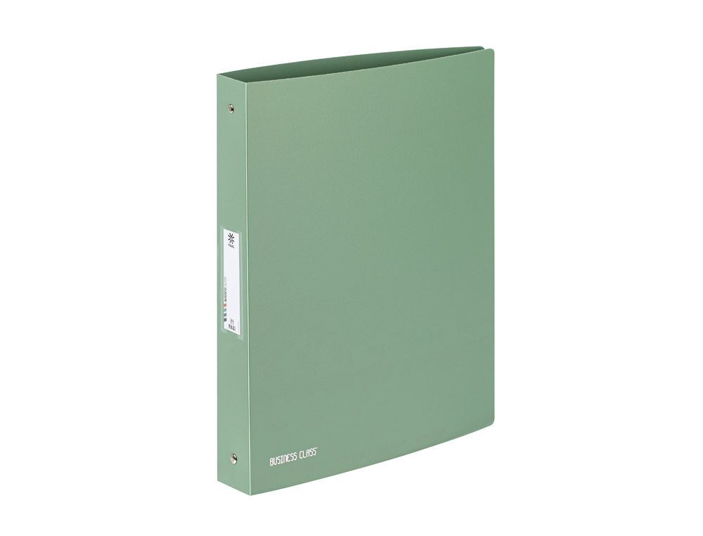 CLASSEUR VIQUEL BUSINESS CLASS POLYPROPYLENE SOUPLE A4 MAXI DOS 4CM 4 ANNEAUX COLORIS ALEATOIRE