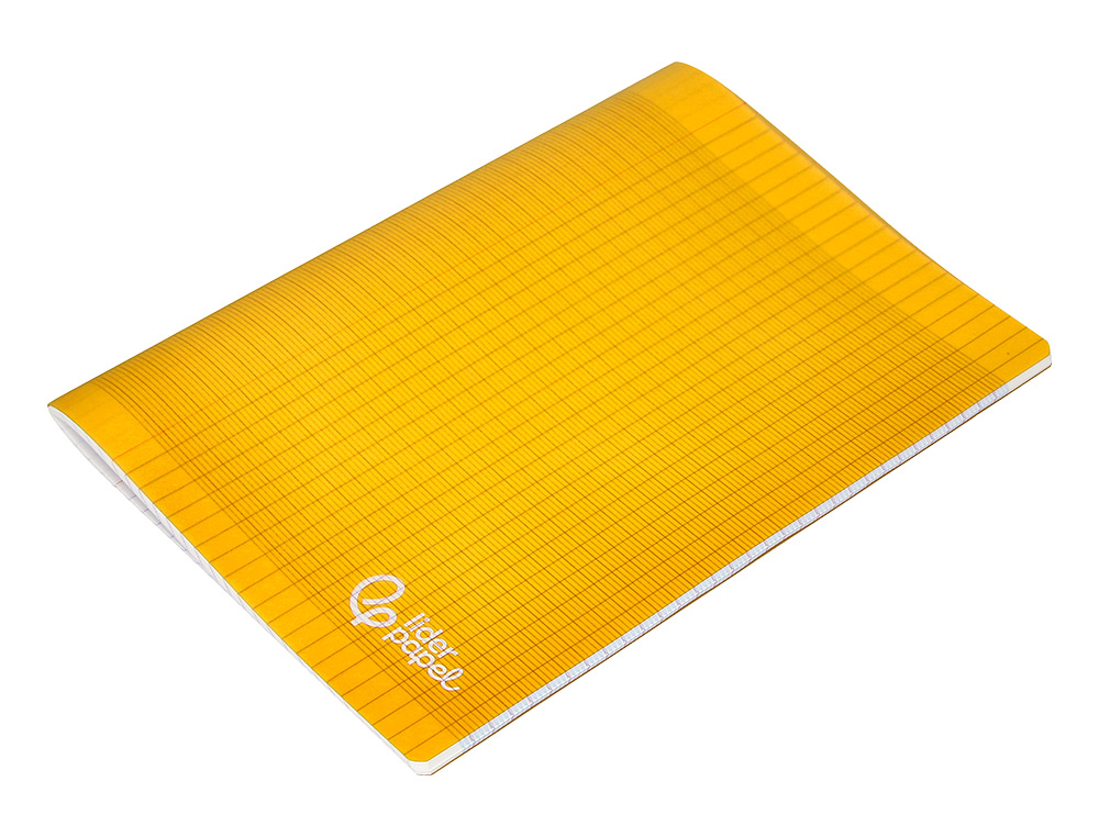 CAHIER PIQURE LIDERPAPEL COUVERTURE PP 240X320MM 96P SEYES COLORIS JAUNE