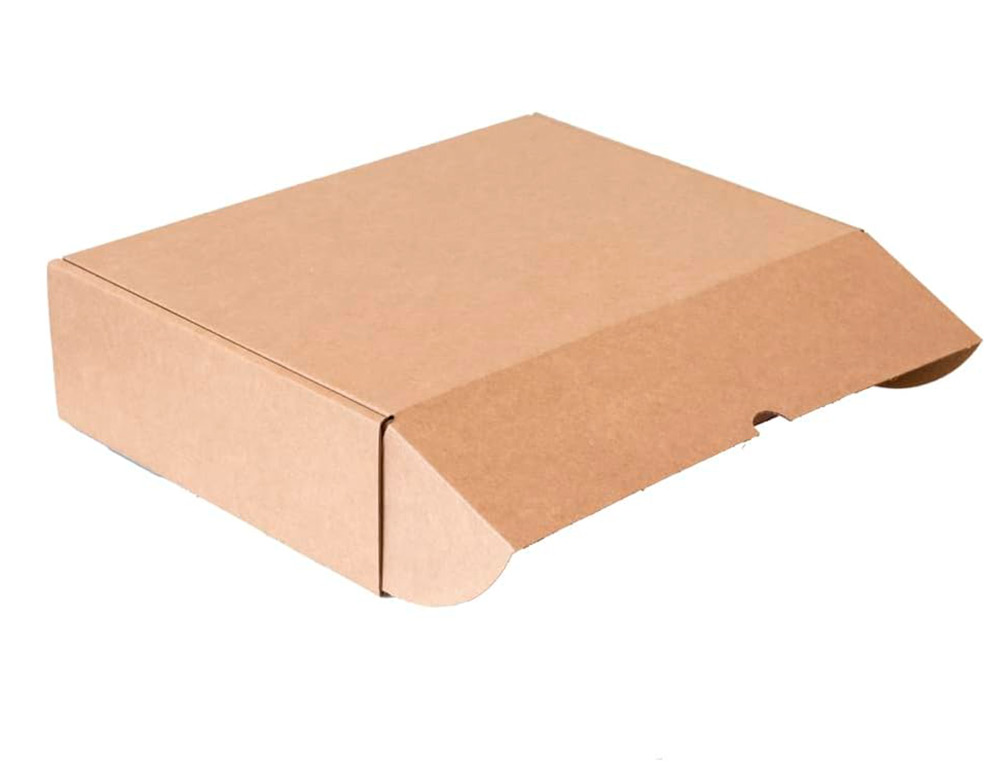 BOITE MONTAGE AUTOMATIQUE Q-CONNECT POUR E-COMMERCE ET  CADEAUX CARTON RECYCLE        CANNELURE 3MM KRAFT