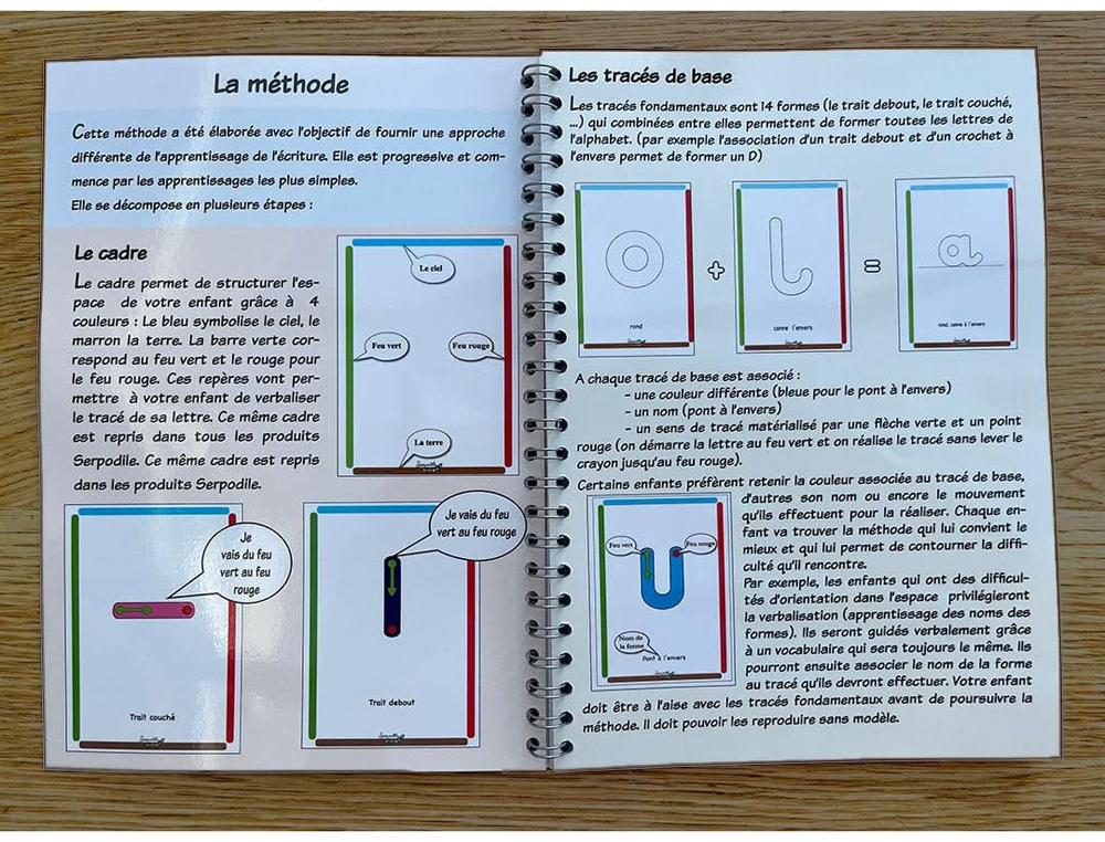 CAHIER ENTRAINEMENT HAMELIN SERPOPDILE JE M ENTRAINE A ECRIRE EN CURSIVE A5 55 PAGES AVEC STYLO