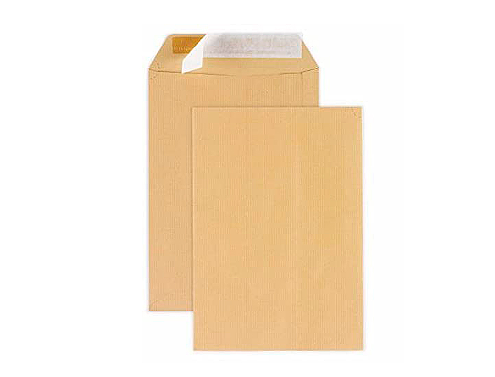 POCHETTE GPV DOS CARTON 500G KRAFT BLOND 120G ANTI-PLI C4 229X324MM BOTE 100 UNITS