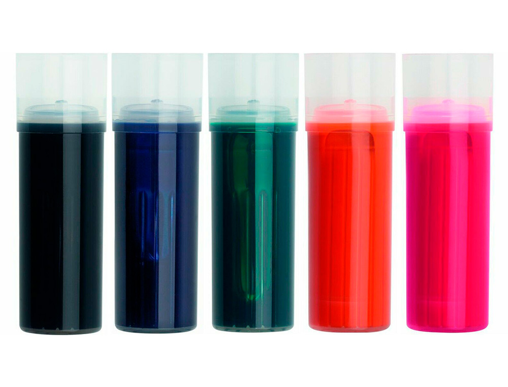 RECHARGE PILOT WBS-VS POUR MARQUEURS V BOARD MASTER TRAC 2MM ENCRE LIQUIDE BASE ALCOOL COULEURS VIVES NOIR