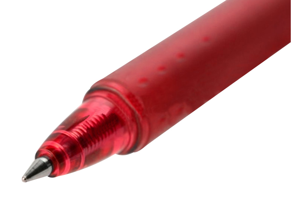 ROLLER PILOT FRIXION CLICKER ÉCRITURE MOYENNE 0.35MM ENCRE EFFAÇABLE GOMME SERTIE GRIP PREHENSION RECHARGEABLE ROUGE