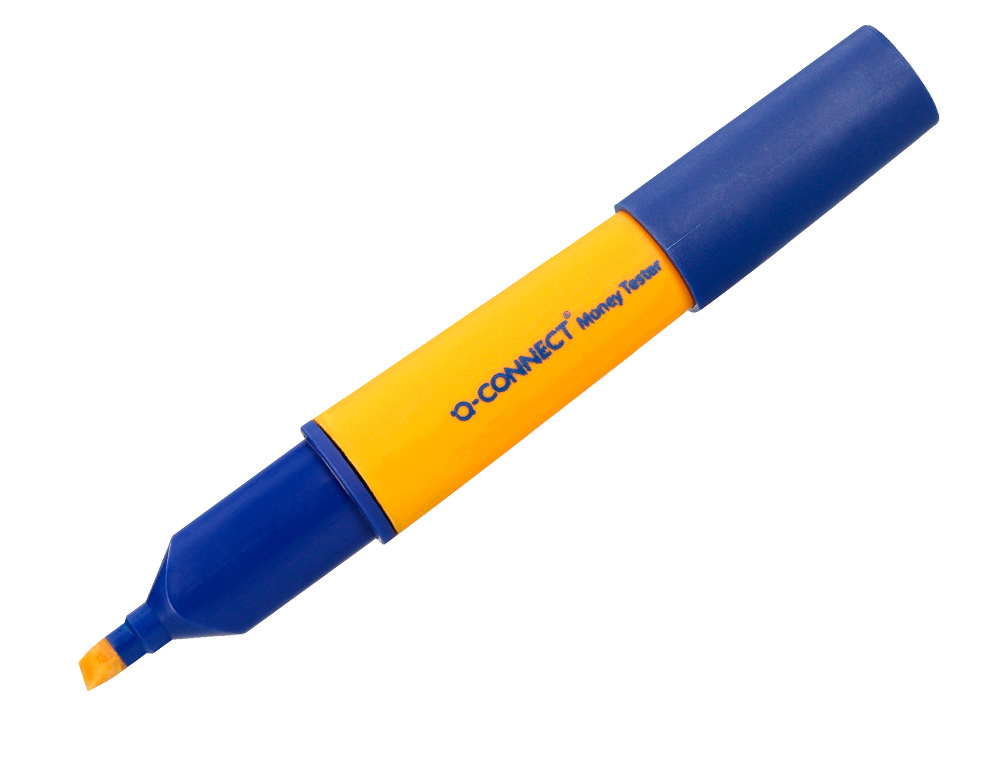 STYLO DTECTEUR Q-CONNECT FAUX BILLETS DE POCHE VRIFICATION INSTANTANE AUTHENTICIT