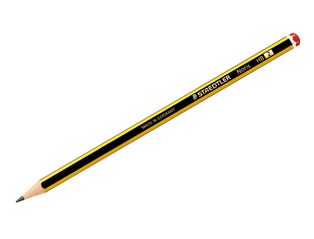 CRAYON GRAPHITE STAEDTLER NORIS 120 HB HEXAGONAL MINE 2MM TRS RSISTANTE