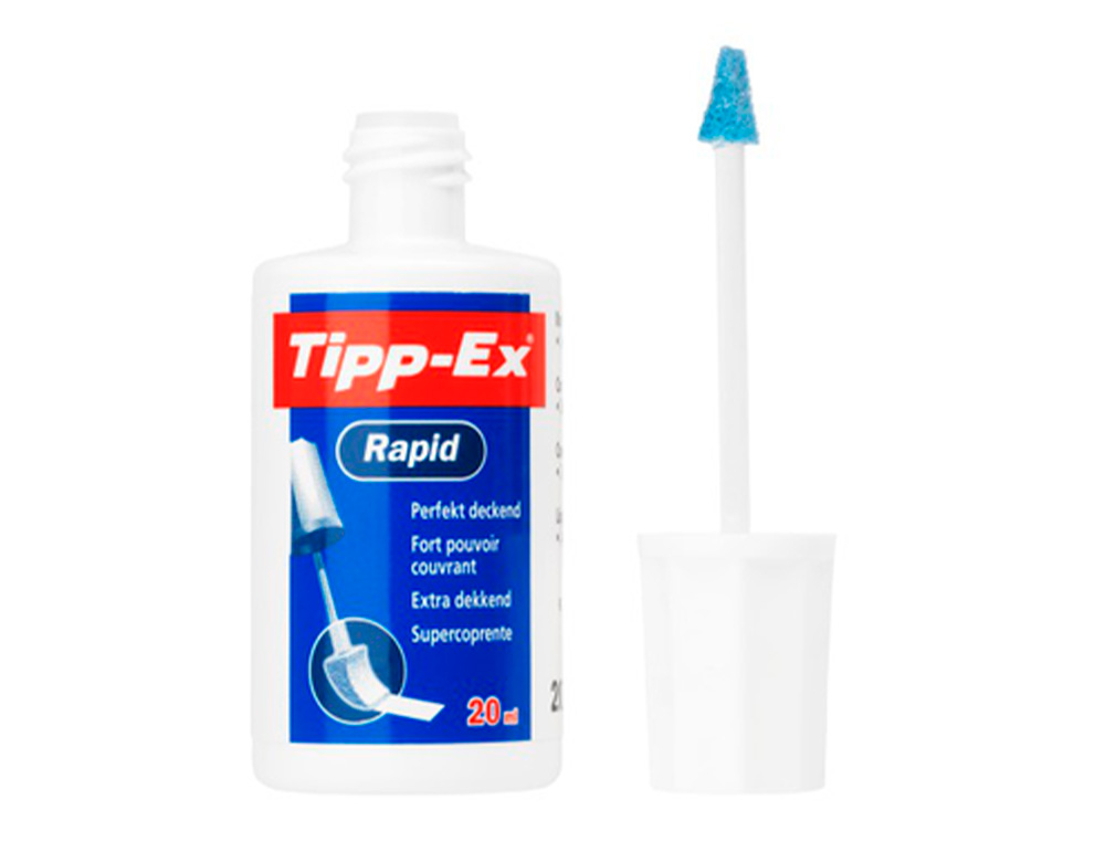 Correcteur liquide blanc stylo Tipp-Ex Shake'n Squeeze contenance