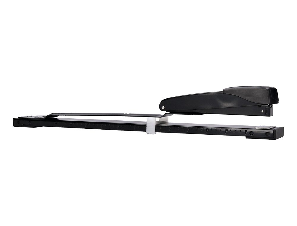 AGRAFEUSE Q-CONNECT LONG BRAS ÉCONOMIQUE CAPACITÉ 20F COLORIS NOIR