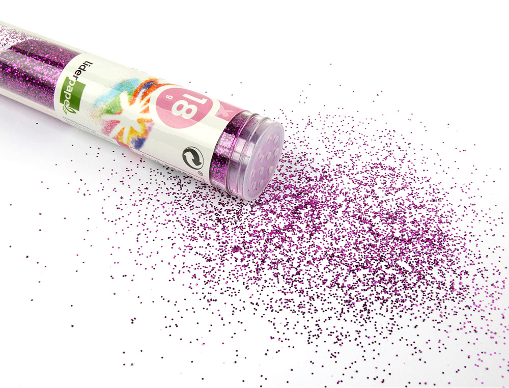 PAILLETTE FANTAISIE LIDERPAPEL COLORIS ASSORTIS MTALLISS POT 18G