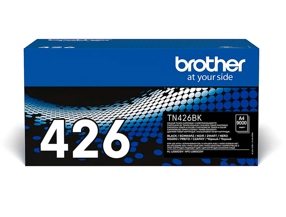 TONER LASER BROTHER TN426BK POUR HL-L8360CDW COULEUR NOIR 9000P