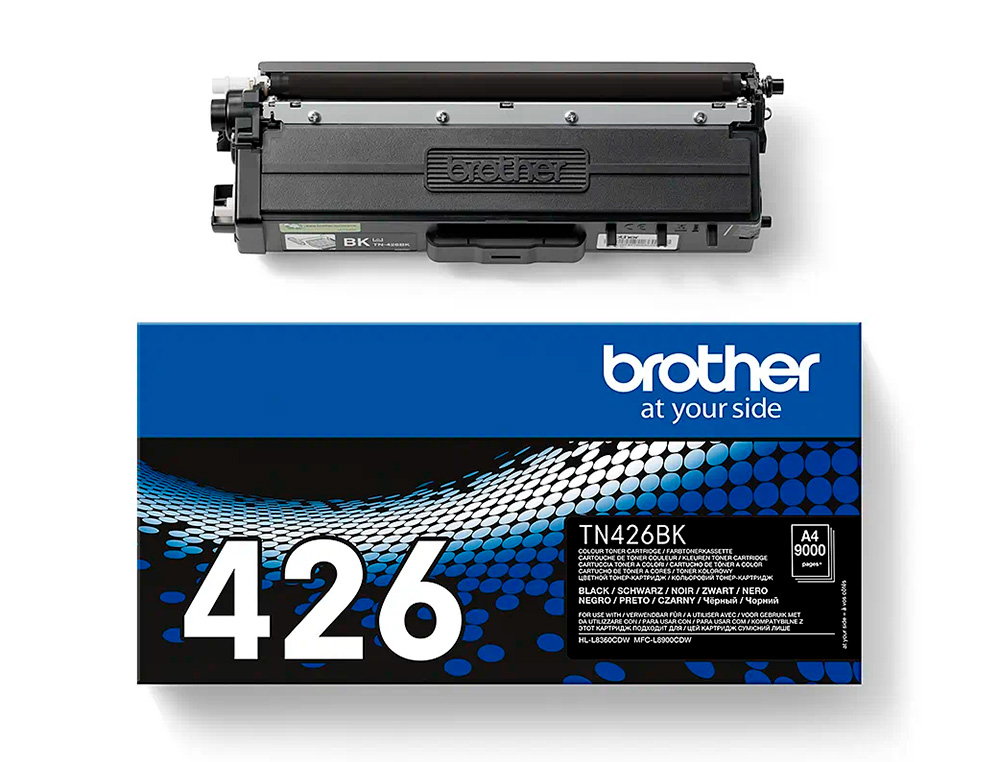 TONER LASER BROTHER TN426BK POUR HL-L8360CDW COULEUR NOIR 9000P