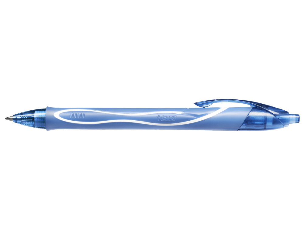 ROLLER BIC GELOCITY QUICK DRY ENCRE GEL POINTE 0.7MM COLORIS BLEU TURQUOISE