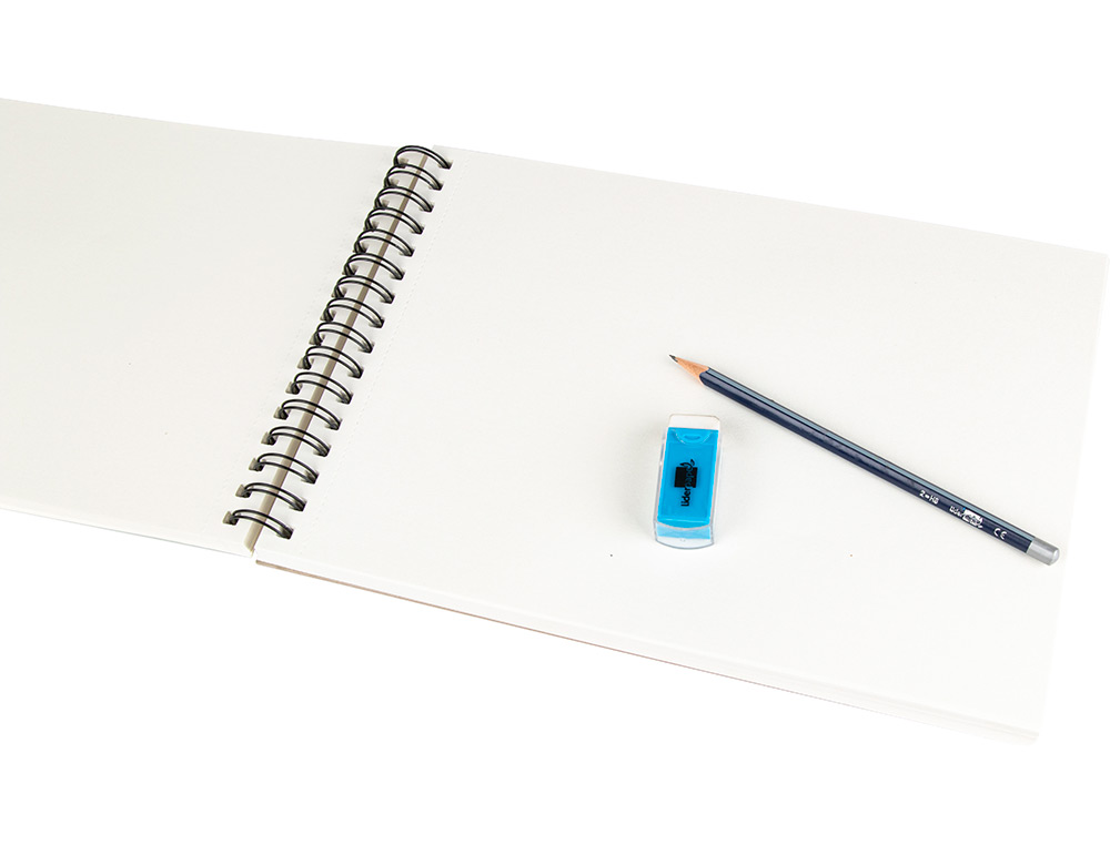 BLOC SPIRALE LIDERPAPEL ESQUISSES UNI 90G/M2 A5 100F