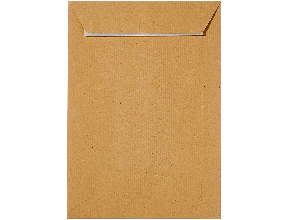 POCHETTE GPV KRAFT BRUN RECYCLE 90G C5 162X229MM      ADHESIVE BANDE DE PROTECTION  BOITE 500 UNITES
