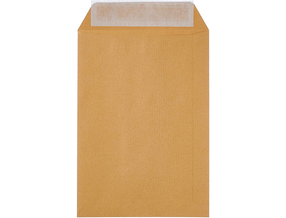 POCHETTE GPV KRAFT BRUN RECYCLE 90G C5 162X229MM      ADHESIVE BANDE DE PROTECTION  BOITE 500 UNITES