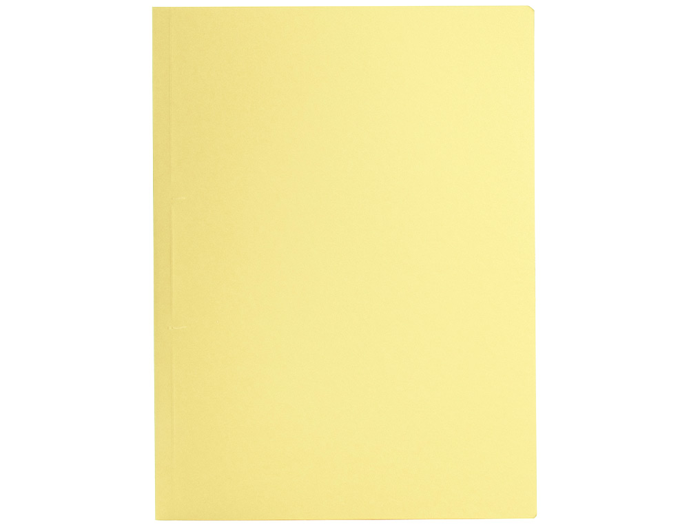 SOUS-CHEMISE LIDERPAPEL PAPIER CARTONNE 180G/M2 310X230MM DOCUMENT A4 COLORIS JAUNE PASTEL