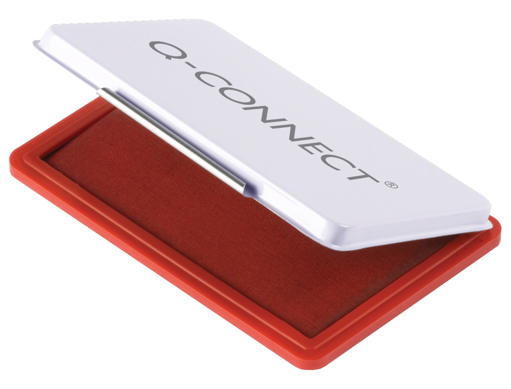 RECHARGE TAMPON Q-CONNECT CONOMIQUE N1 126X81MM COLORIS ROUGE
