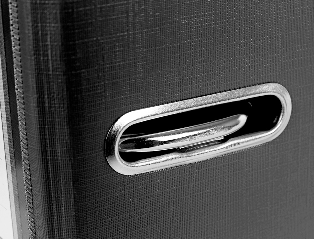 CLASSEUR LEVIER LIDERPAPEL A4 DOCUMENTA CARTON REMBORD 1,9MM DOS 75MM RADO MTALLIQUE COLORIS NOIR