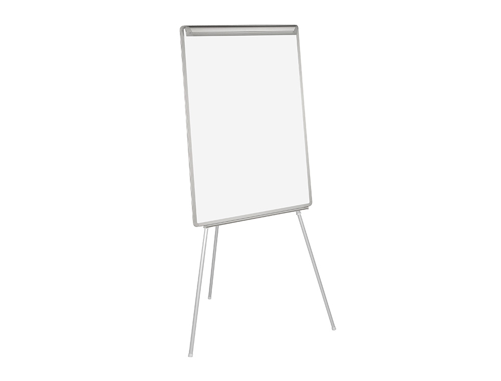 CHEVALET CONFRENCE Q-CONNECT TABLEAU MAGNTIQUE 85X60CM CADRE PLASTIQUE PINCE BLOC PAPIER AUGET PORTE-MARQUEURS
