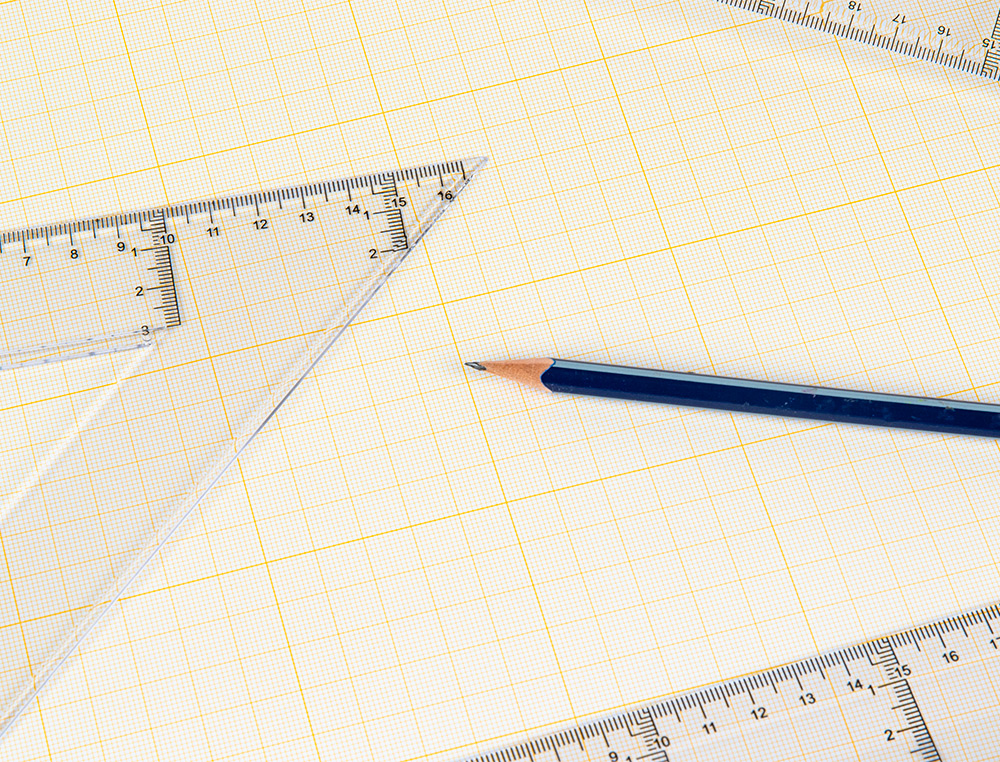 PAPIER MILLIMÉTRÉ LIDERPAPEL 1MM 80G/M2 FEUILLE A4 210X297MM MINIPACK 10F
