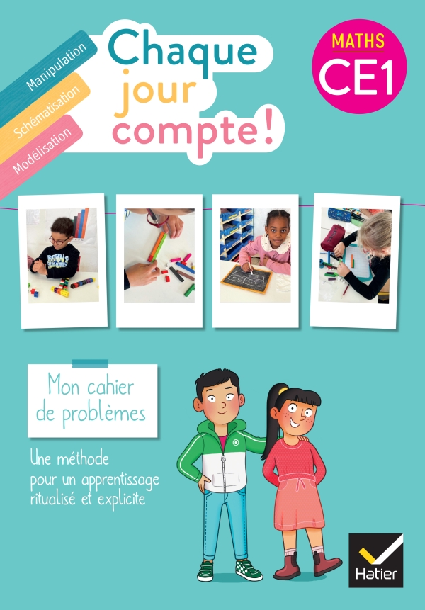 Chaque jour compte - Maths CE1 Ed. 2023 - Cahier de problmes - Hatier