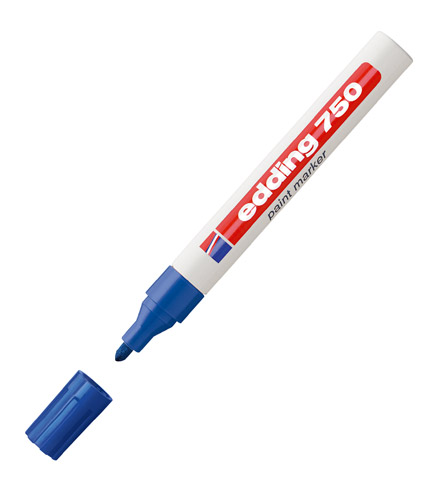 MARQUEUR PEINTURE EDDING 750 BLEU