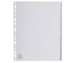 INTERCALAIRE A4 MAXI ALPHABETIQUE A-Z