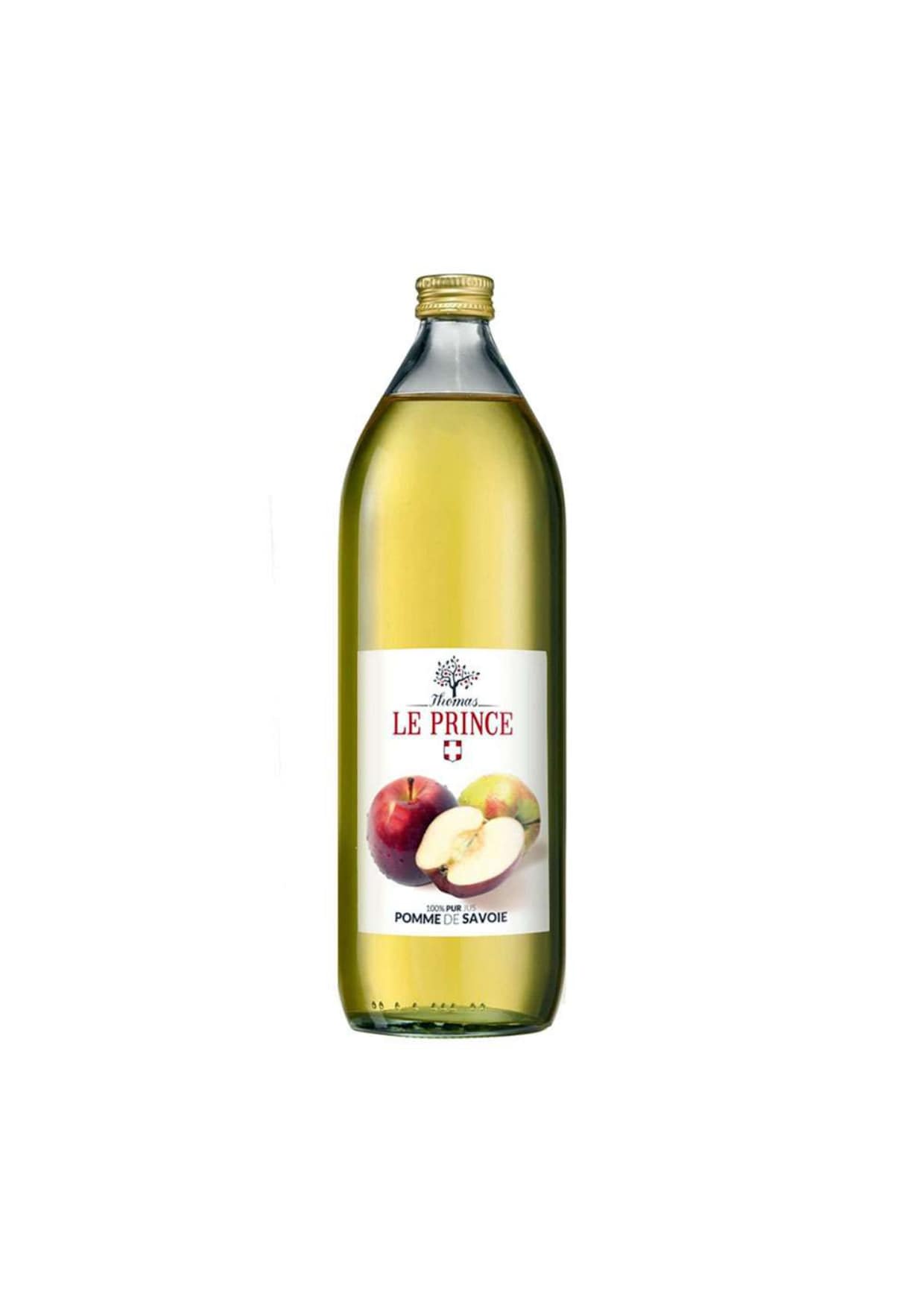 THOMAS LE PRINCE Pur jus de pomme, 1 L bouteille verre