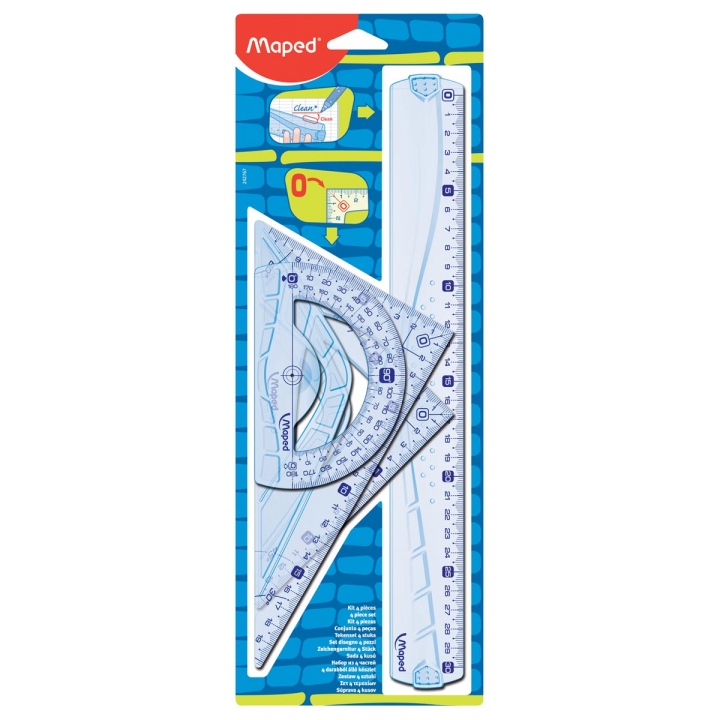 KIT GEOMETRIE MAPED 4 PIECES