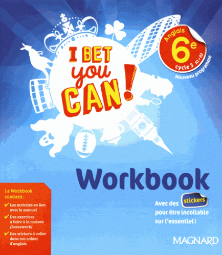 I BET YOU CAN WORKBOOK 6E 2017 