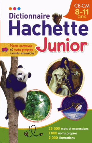 Dictionnaire Hachette Junior - CE-CM 8-11 ans