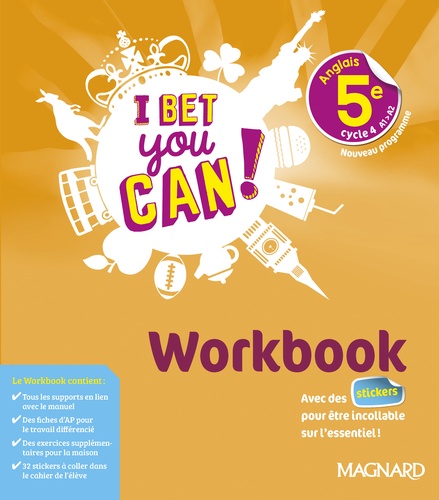 I BET YOU CAN ! 5E (2018) - WORKBOOK