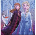CRYSTAL ART REINE DES NEIGES BRODERIE DIAMANT