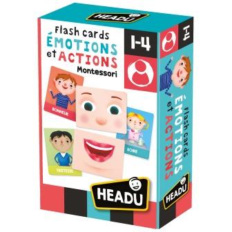 Flashcards motions et Actions Montessori