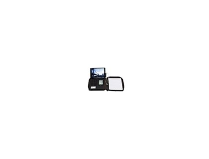 Confrencier en tissu a4 fermeture zip et recharge batterie 25x34X1.5