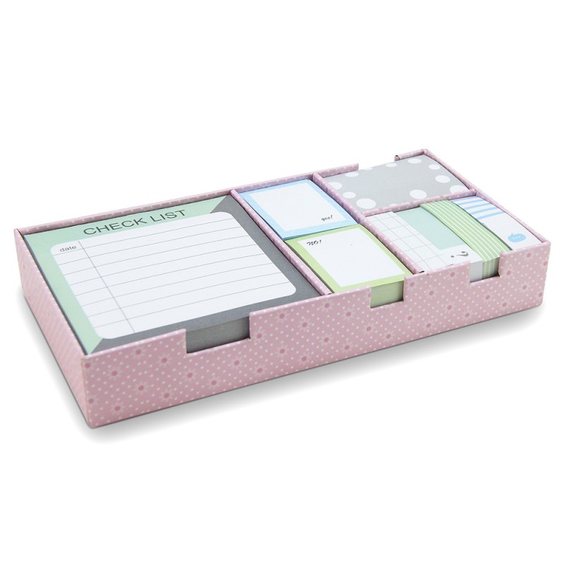 Box 800 notes repositionnable fantaisie