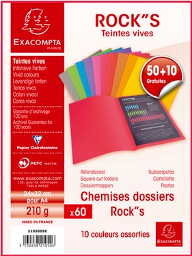 CHEMISES ROCK'S ASSORTIES -LOT 50+10-