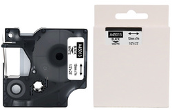Cassette  ruban, noir/blanc,12 mmx7m dymo D1