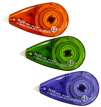 JAPAN Roller correcteur ''MINI''-LOT DE 3-