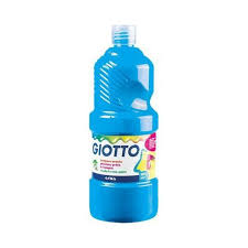Litre de gouache Giotto Cyan