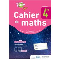 Mission Indigo 4e - cahier d'activits